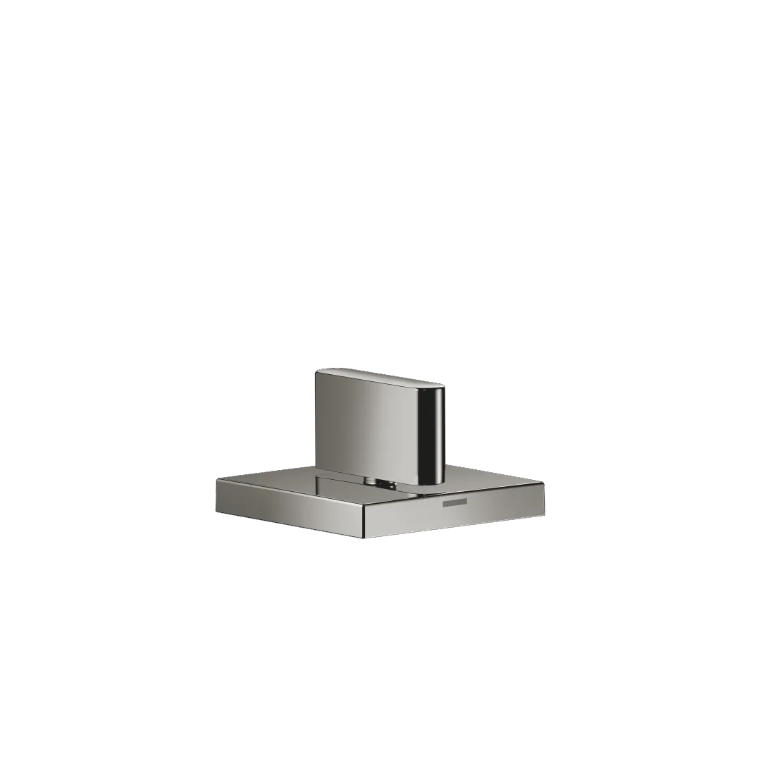 Dornbracht CL.1 Seitenventil linksschließend warm Dark Chrome Bohrungsdurchmesser 32 mm Rosette 60 x 60 mm mit Warmkennzeichnung Dornbracht CL.1 Seitenventil linksschließend warm Dark Chrome Bohrungsdurchmesser 32 mm Rosette 60 x 60 mm mit Warmkennzeichnung