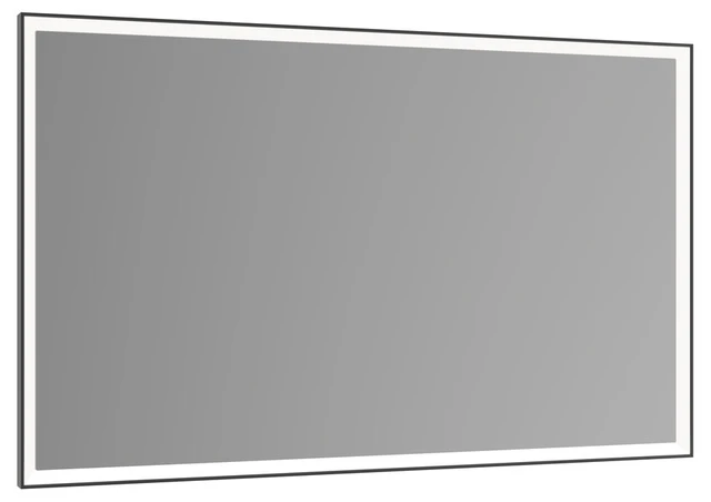 KEUCO ROYAL LUMOS Lichtspiegel mit Spiegelheizung, 1050x650x60mm, schwarz-eloxiert KEUCO ROYAL LUMOS Lichtspiegel mit Spiegelheizung, 1050x650x60mm, schwarz-eloxiert
