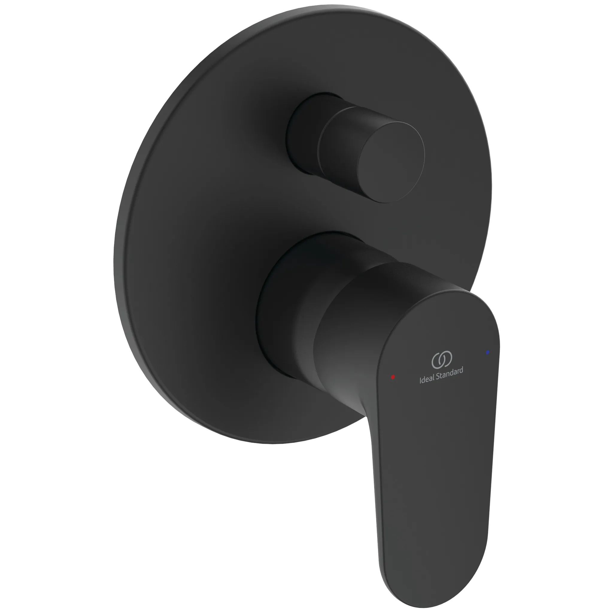 Ideal Standard Badearmatur Unterputz Cerafine O, Bausatz 2, Rosette 163x163mm, Silk Black