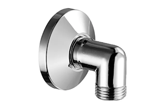 Wandanschlussbogen, Schubrosette Ø 54 mm, DN 15 G 1/2 AG mit ASAG easy, DN 15 G 1/2 AG, chrom