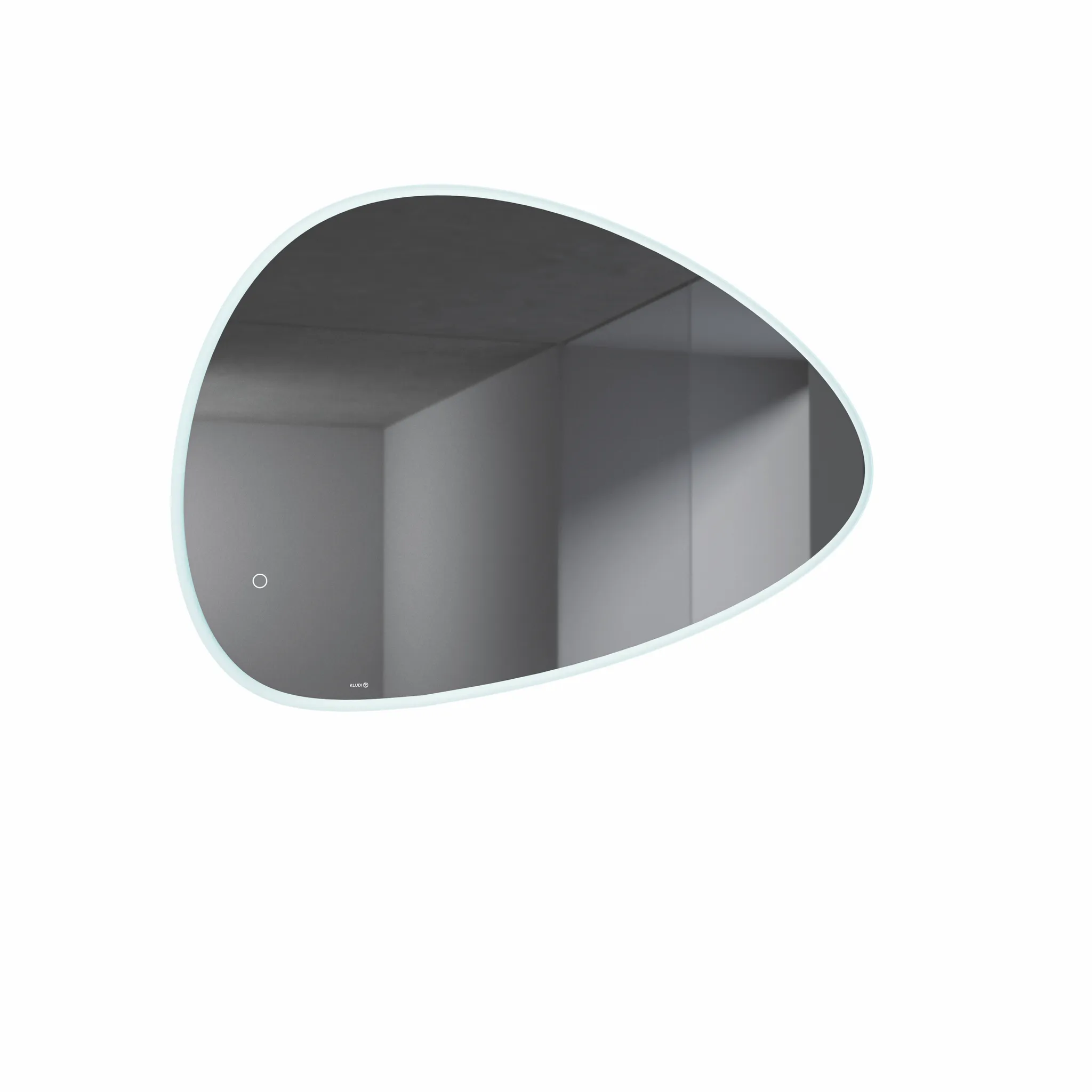 LUMA Spiegel 60x60 H3 cm LED & Entfeuchter 6000 K 980 Lumen