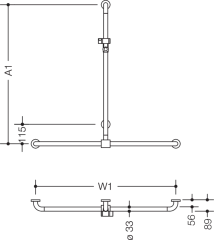 HEWI Haltegriff „Serie 801“