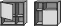 Sanipa Würfelschrank „3way“ 510 × 510 × 197 mm in Eiche Kansas, rechts Sanipa Würfelschrank „3way“ 510 × 510 × 197 mm in Eiche Kansas, rechts