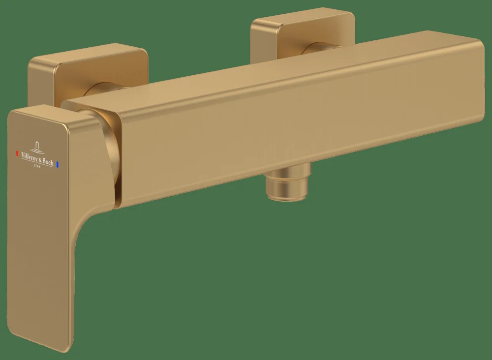 Villeroy & Boch Subway 3.0 Einhebel-Dusch Armatur 281x98x43mm Brushed Gold Villeroy & Boch Subway 3.0 Einhebel-Dusch Armatur 281x98x43mm Brushed Gold