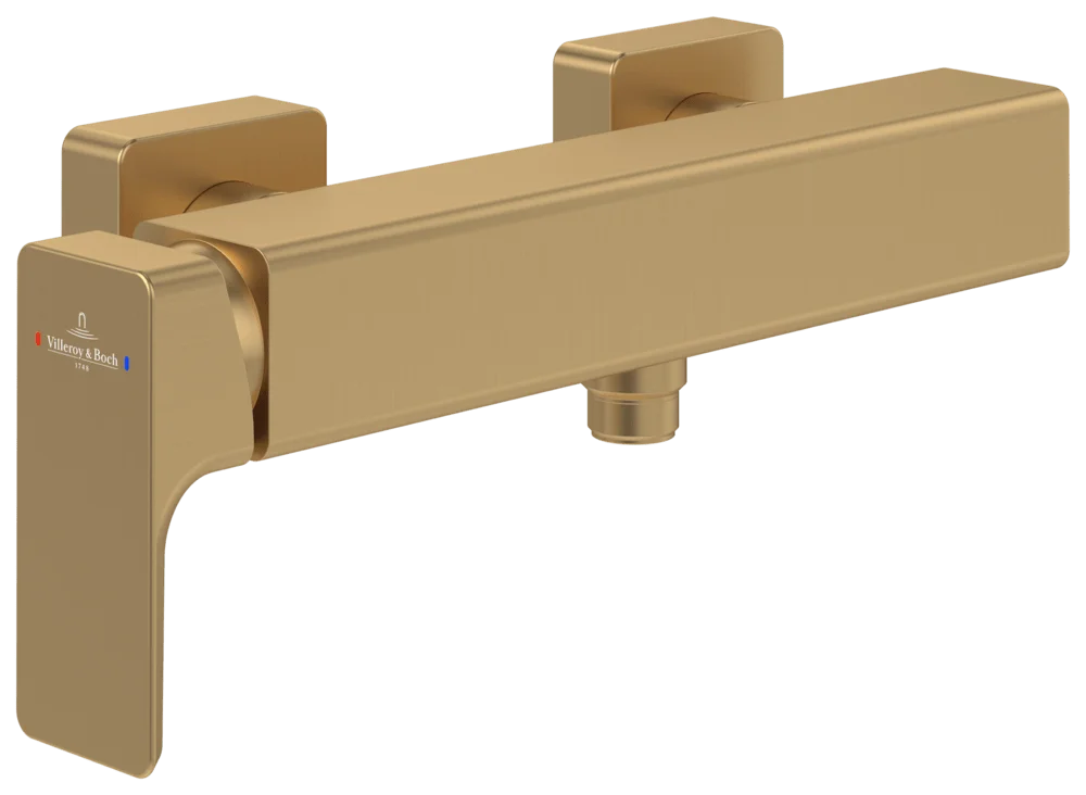 Villeroy & Boch Subway 3.0 Einhebel-Dusch Armatur 281x98x43mm Brushed Gold Villeroy & Boch Subway 3.0 Einhebel-Dusch Armatur 281x98x43mm Brushed Gold
