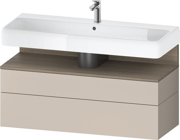 Duravit Waschtischunterschrank wandhängend „Qatego“ 119 × 59 × 47 cm