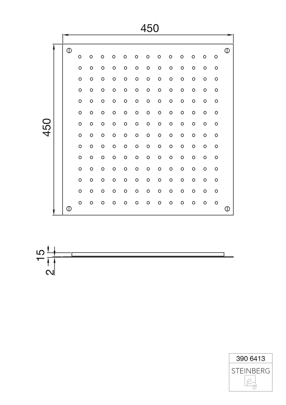 Steinberg Serie 390 Relax Rain Regenpaneel Steinberg Serie 390 Relax Rain Regenpaneel