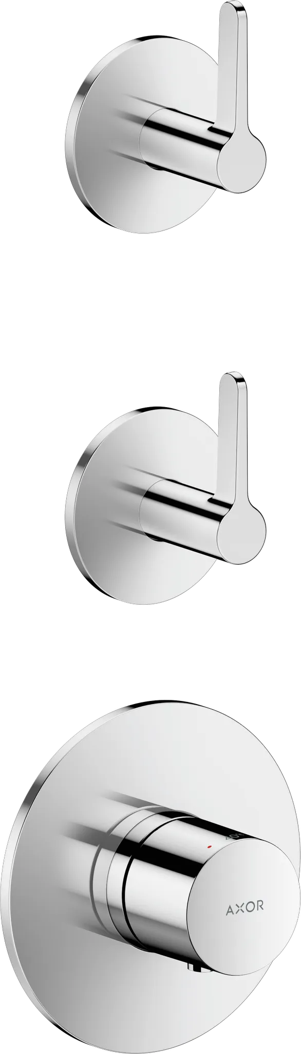 Hansgrohe AXOR One Thermostatmodul Unterputz Chrom Hansgrohe AXOR One Thermostatmodul Unterputz Chrom