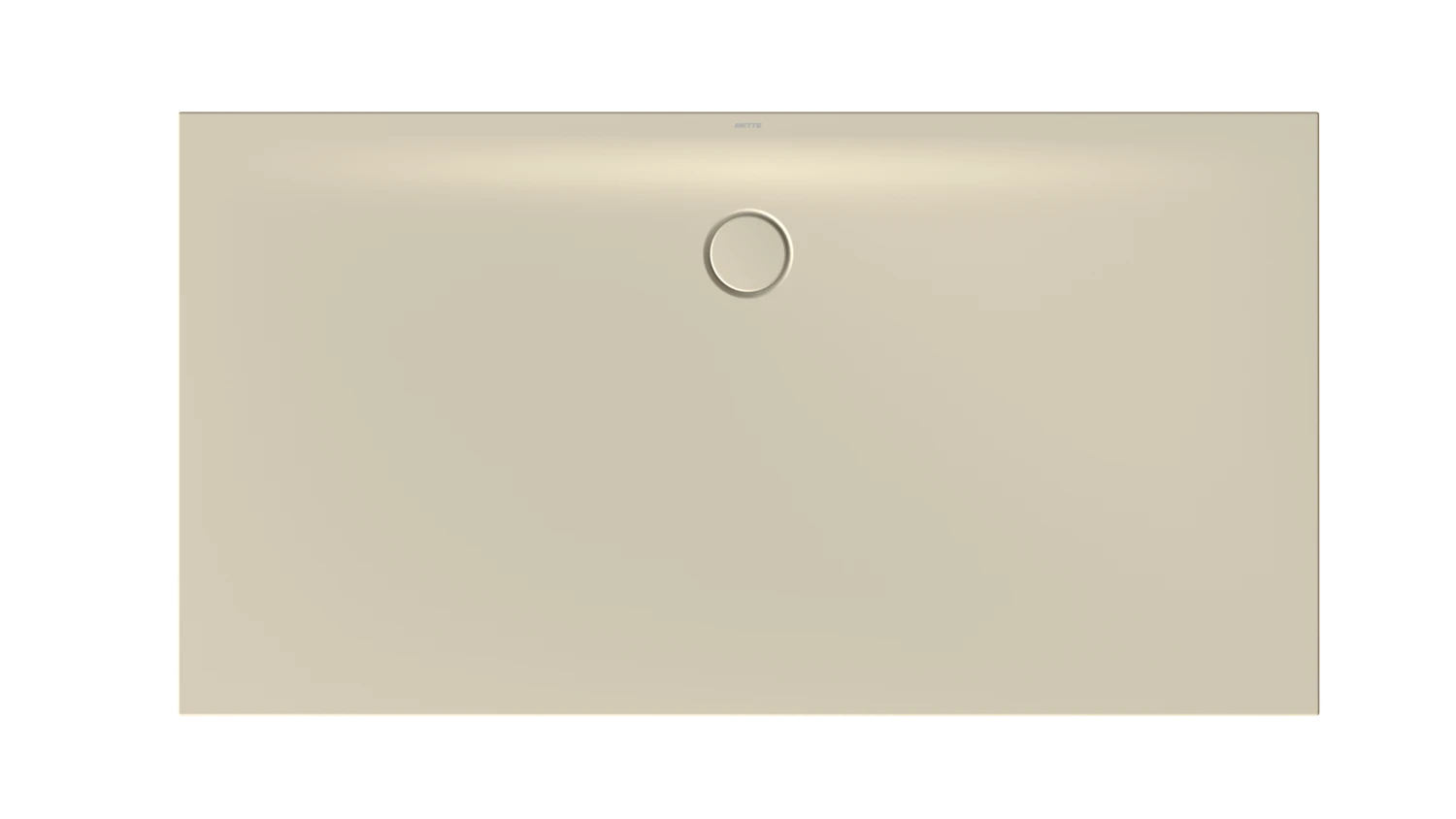 Bette rechteck Duschwanne „BetteFloor Side“ 1700 × 900 mm mit BetteAntirutsch Pro, ohne Oberflächenveredelung, ohne Wannenträger, in Beige