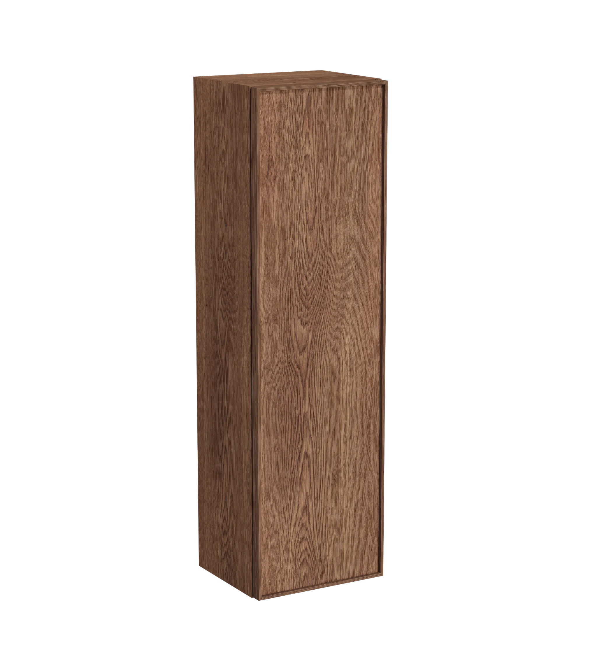 VitrA New Metropole Edge Halbhochschrank, 35 x 30 x 120 cm, Walnuss, Wandmontage mit Softclose & Push-Open, Türanlage links VitrA New Metropole Edge Halbhochschrank, 35 x 30 x 120 cm, Walnuss, Wandmontage mit Softclose & Push-Open, Türanlage links
