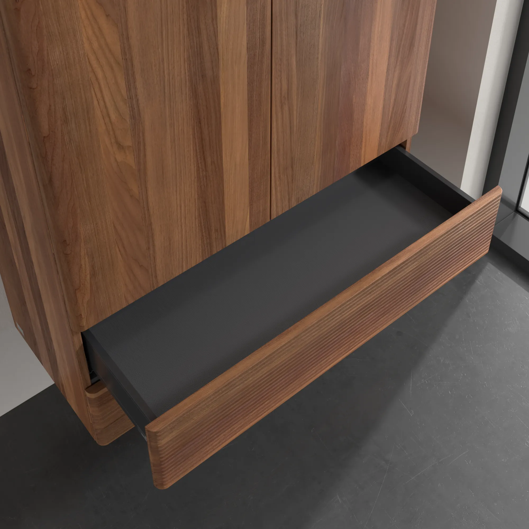 Villeroy & Boch Antao Highboard K47, 814x1039x356mm, 2 Türen, Warm Walnut Villeroy & Boch Antao Highboard K47, 814x1039x356mm, 2 Türen, Warm Walnut