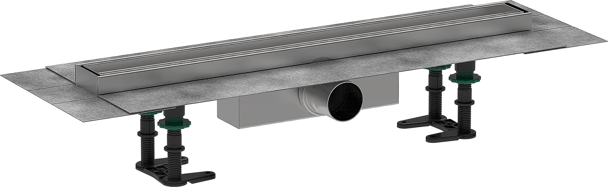 Hansgrohe RainDrain Compact Komplettset Duschrinne 600 befliesbar Hansgrohe RainDrain Compact Komplettset Duschrinne 600 befliesbar