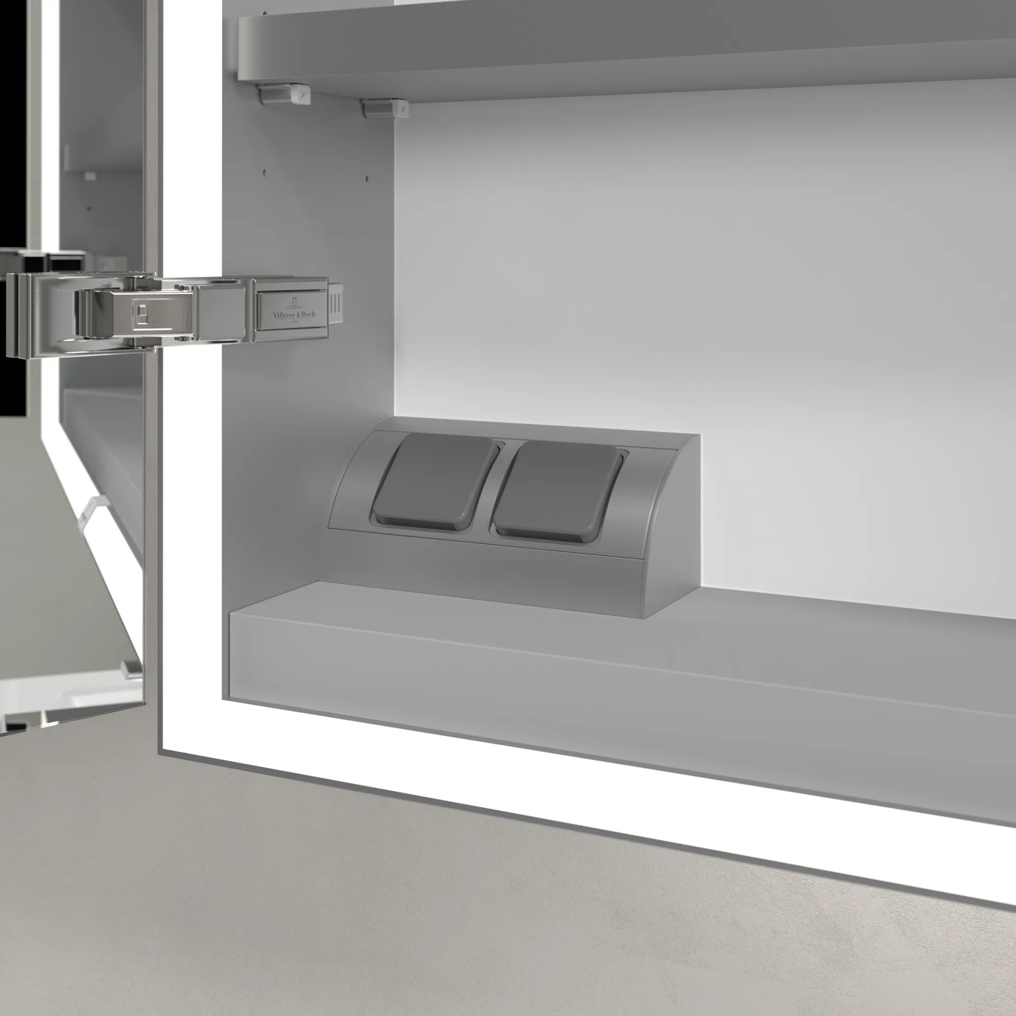 Villeroy & Boch Vorbau-Spiegelschrank „My View Now“ 1000 × 750 × 168 mm in White Matt