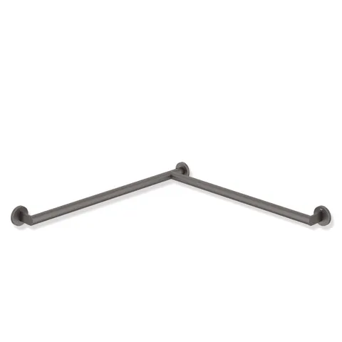 HEWI Haltegriff Ausführung rechts pulverbeschichtet „System 900“ in Dunkelgrau tiefmatt HEWI Haltegriff Ausführung rechts pulverbeschichtet „System 900“ in Dunkelgrau tiefmatt