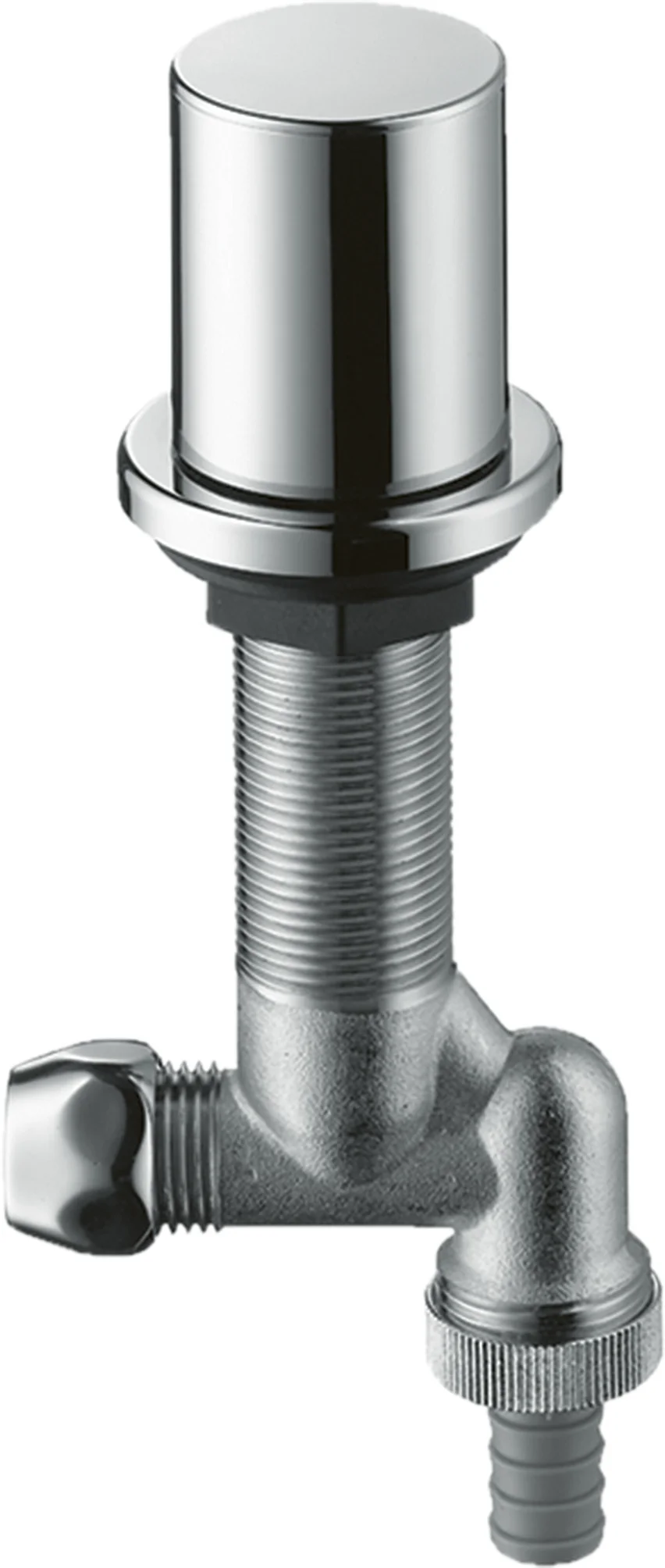 Hansgrohe AXOR Küchen-Geräteabsperrventil Chrom, DN15, für bis zu 47 mm dicke Arbeitsplatten, mit Rückflussverhinderer Hansgrohe AXOR Küchen-Geräteabsperrventil Chrom, DN15, für bis zu 47 mm dicke Arbeitsplatten, mit Rückflussverhinderer