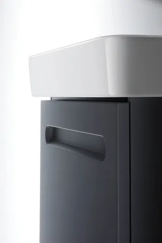 Duravit Waschtischunterschrank wandhängend „No.1“ 39 × 47,8 × 34,6 cm in Graphit Matt Duravit Waschtischunterschrank wandhängend „No.1“ 39 × 47,8 × 34,6 cm in Graphit Matt