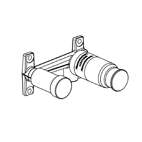 WT-2LOCH-WAND ROHBAU-SET neutral