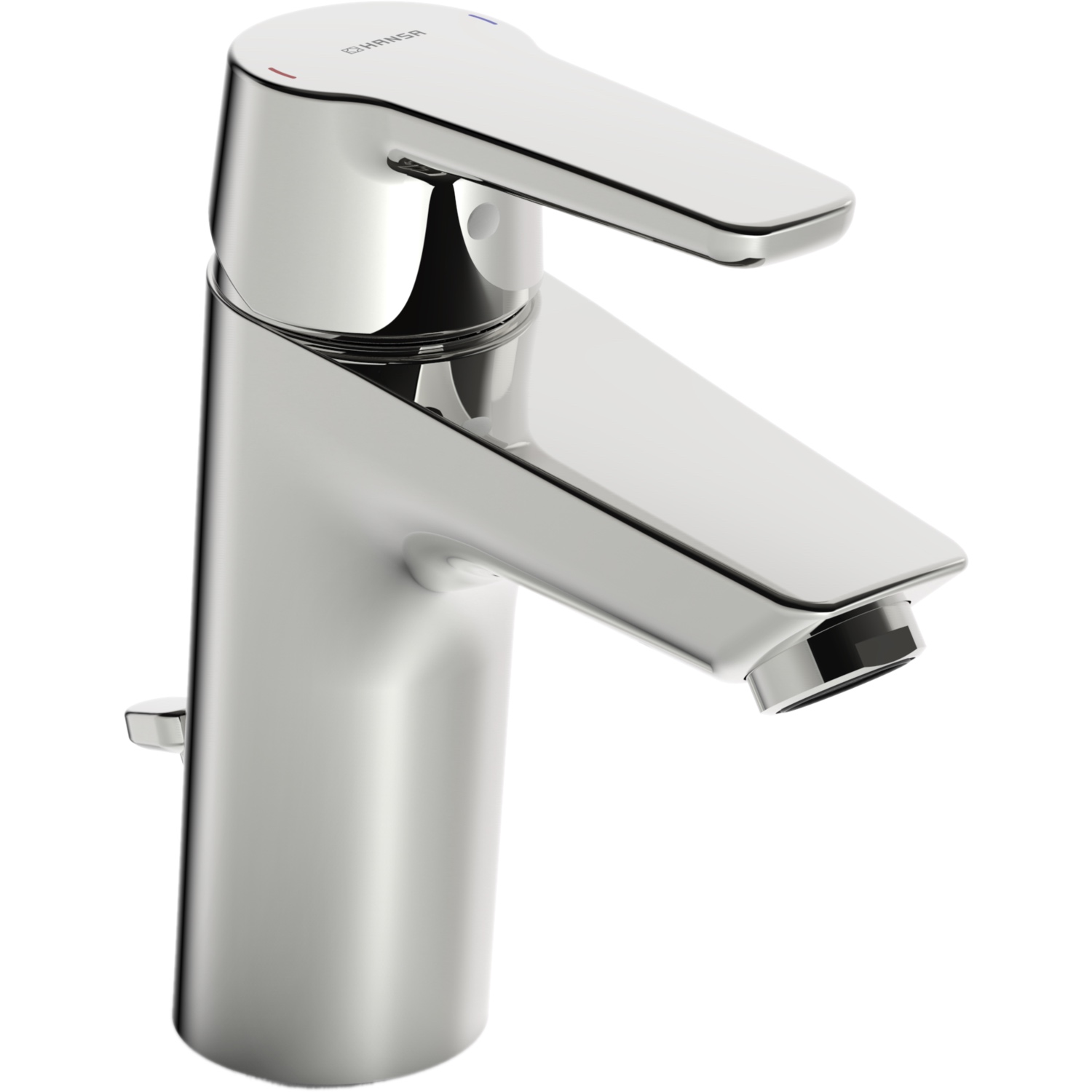 Einhand-Waschtischarmatur „Polo“ Ausladung 110 mm in Chrom Einhand-Waschtischarmatur „Polo“ Ausladung 110 mm in Chrom
