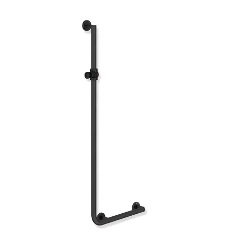 HEWI Haltegriff Ausführung rechts „System 900“ in Schwarz tiefmatt / Schwarz matt HEWI Haltegriff Ausführung rechts „System 900“ in Schwarz tiefmatt / Schwarz matt