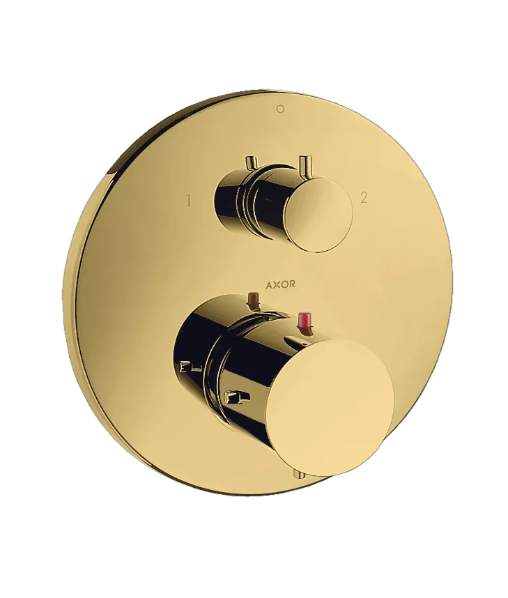 Hansgrohe AXOR Starck Thermostat Unterputz Mischer, Polished Gold Optic