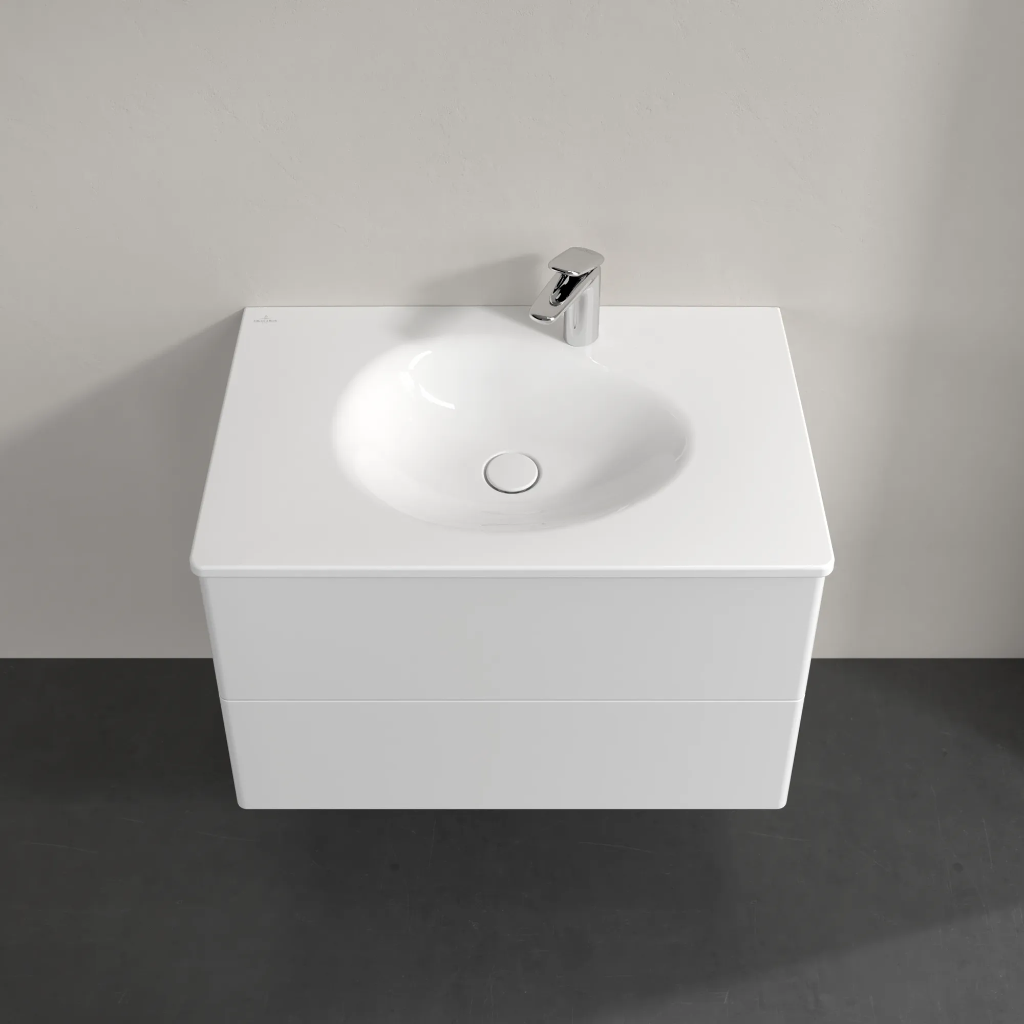 Villeroy & Boch Antao Waschbeckenunterschrank K04 Glossy White Lacquer