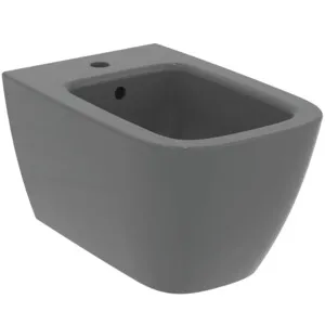 Ideal Standard Bidet „i.lifeB“, Befestigung sichtbar 35,5 × 54 × 30 cm in Grau Ideal Standard Bidet „i.lifeB“, Befestigung sichtbar 35,5 × 54 × 30 cm in Grau