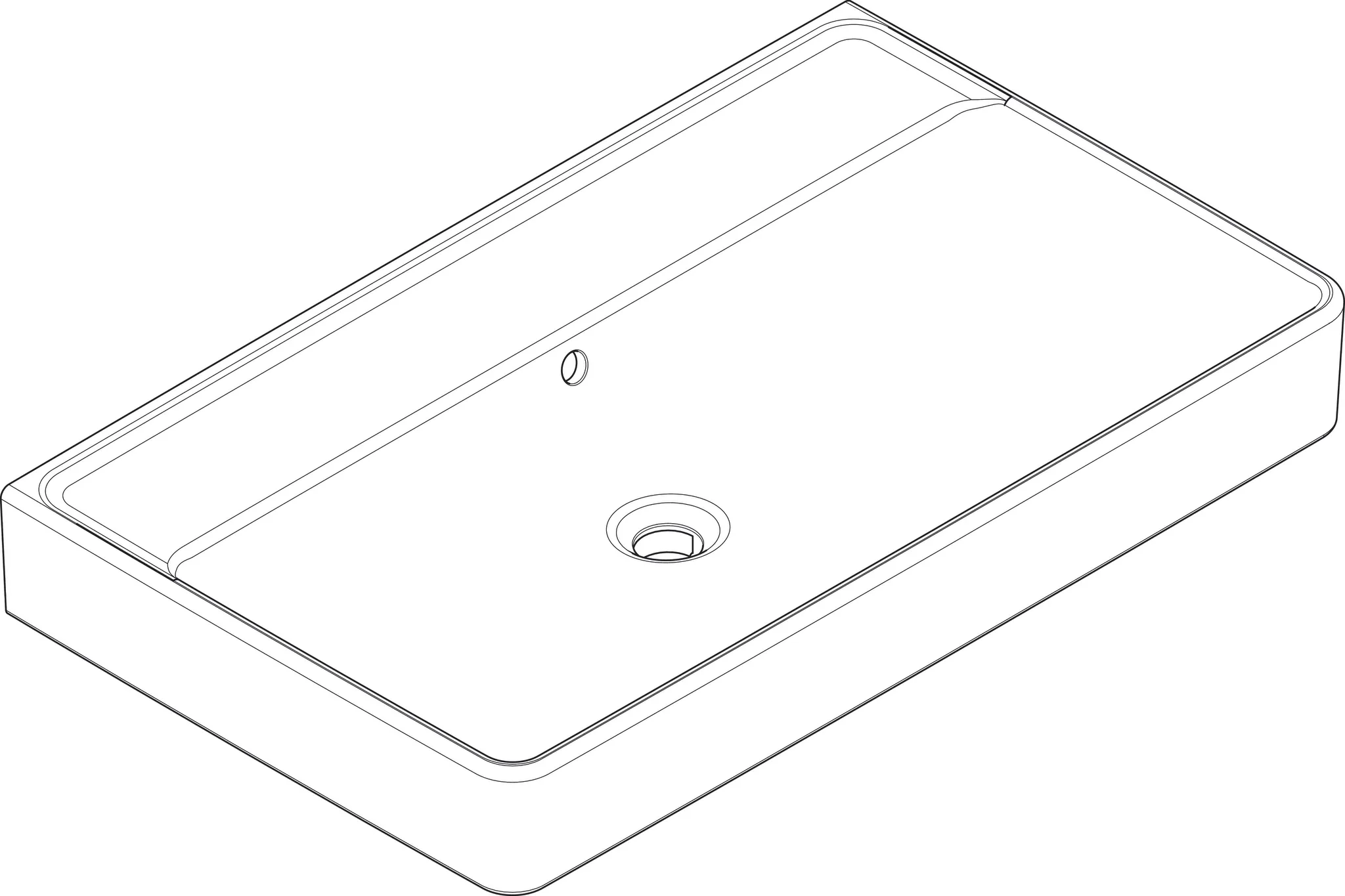 Waschbecken „Xanuia Q“ in Weiß Waschbecken „Xanuia Q“ in Weiß