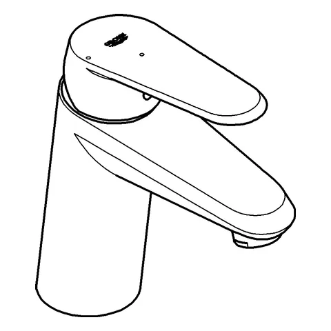 Grohe Eurodisc Cosmopolitan Einhand-Waschtischbatterie S-Size, Einlochmontage, chrom Grohe Eurodisc Cosmopolitan Einhand-Waschtischbatterie S-Size, Einlochmontage, chrom