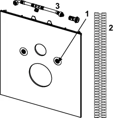 TECElux WC-Glasplatte für Dusch-WC Toto + Geberit Glas weiß TECElux WC-Glasplatte für Dusch-WC Toto + Geberit Glas weiß