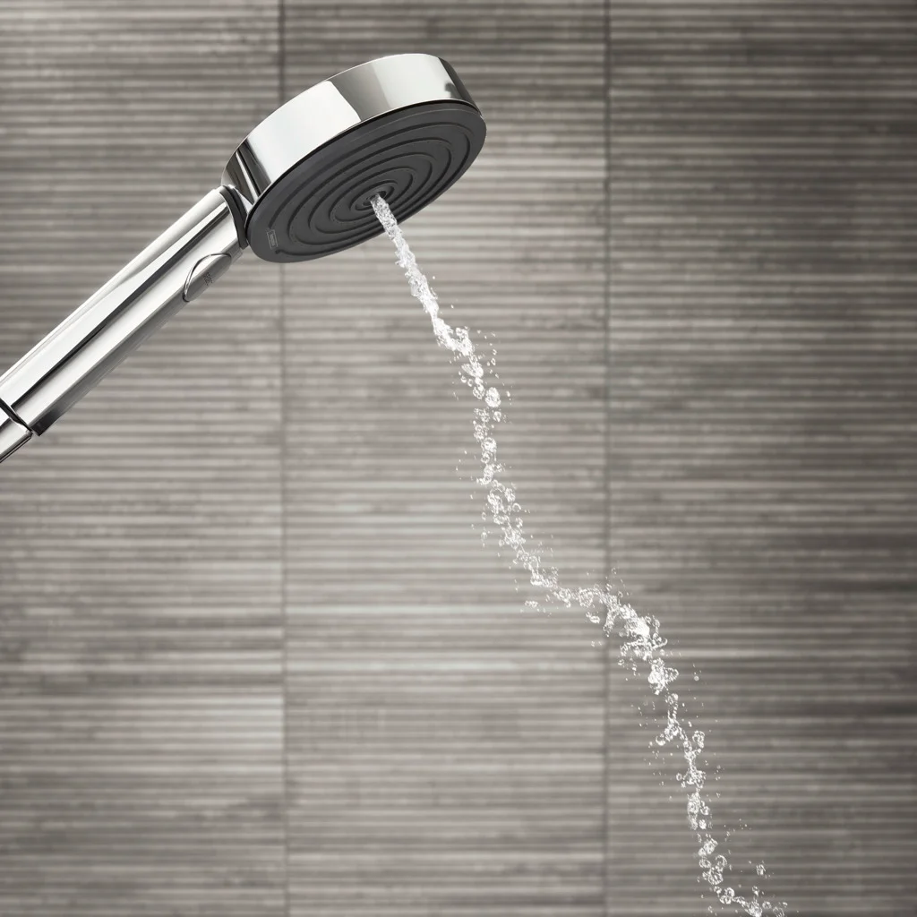 Hansgrohe Pulsify Select S Handbrause 105 mm, 3 Strahlarten, Chrom, EcoSmart Activation, max. Durchfluss 6,9 l/min