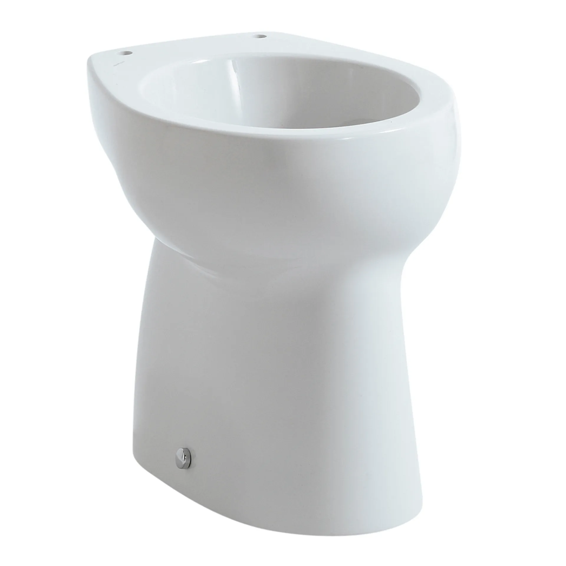 Stand-Flachspül-WC FLORAKIDS 385x295x350 Abgang waagrecht weiß