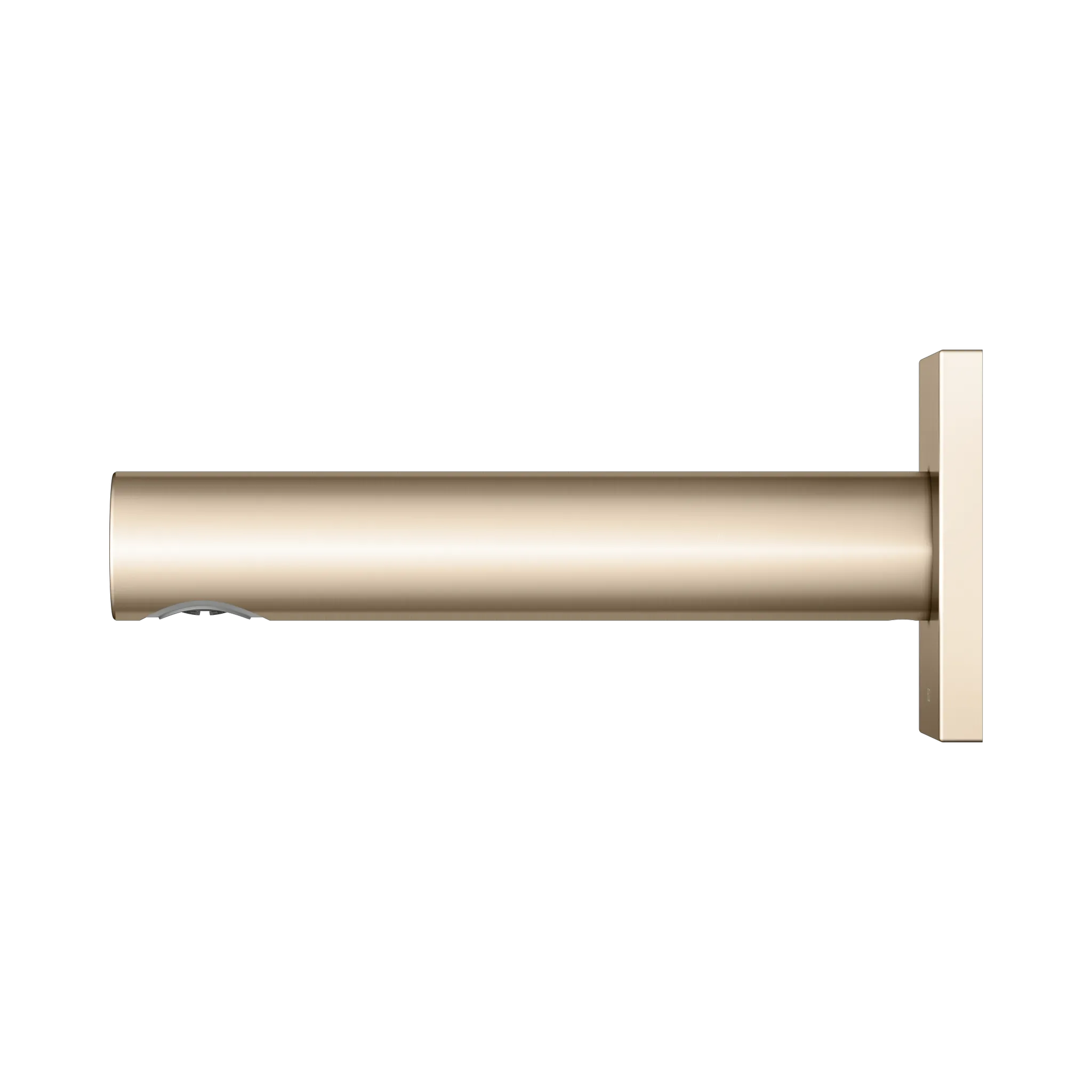 KEUCO IXMO Wanneneinlauf eckig Ausladung 180 mm Bronze gebürstet