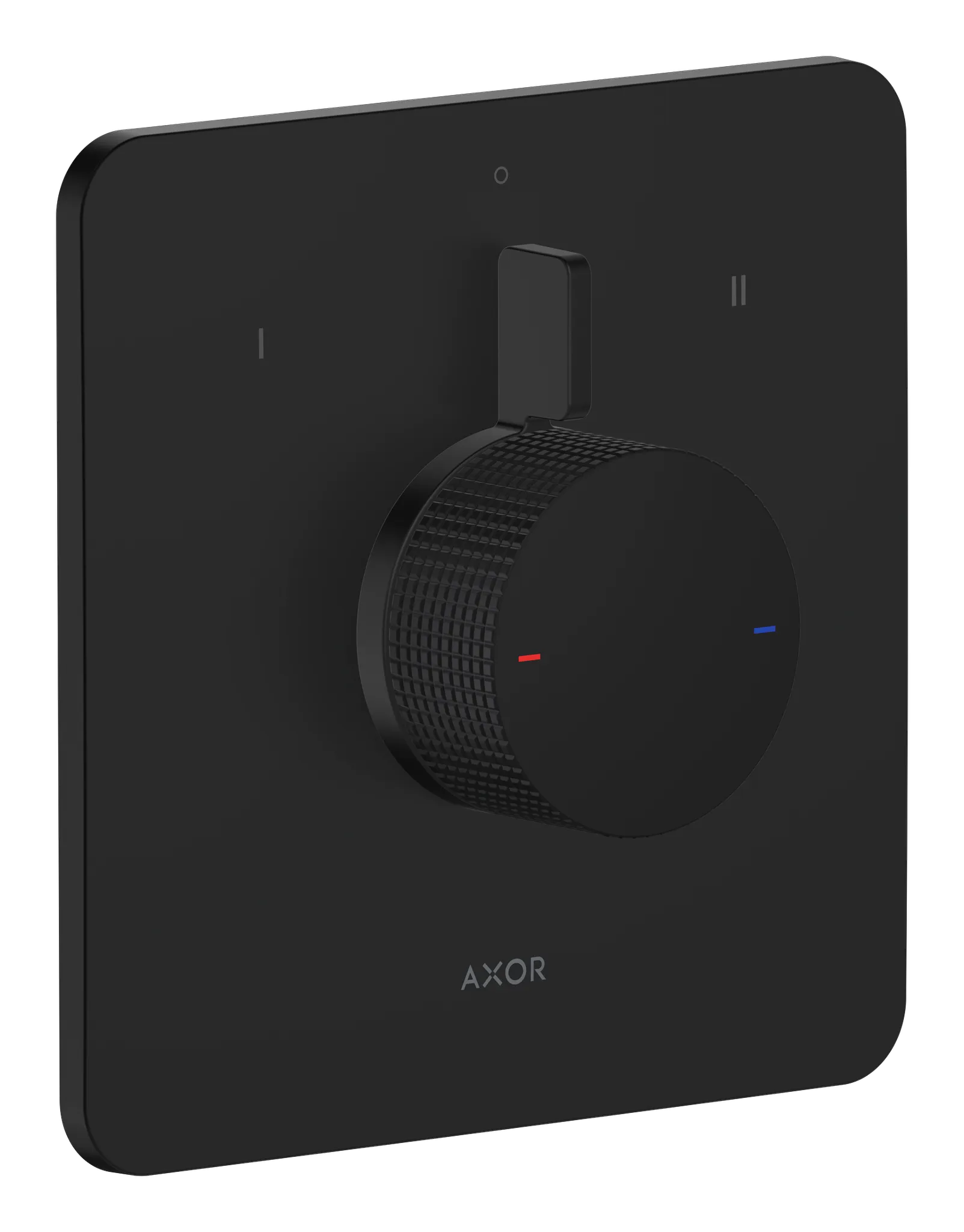 Hansgrohe AXOR Citterio C Mischer Unterputz für 2 Verbraucher - Cubic cut, Mattschwarz Hansgrohe AXOR Citterio C Mischer Unterputz für 2 Verbraucher - Cubic cut, Mattschwarz