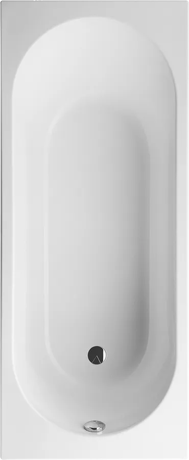 Villeroy & Boch Badewanne „O.novo“ rechteck 160 × 70 cm, Fußablauf in Weiß Alpin Villeroy & Boch Badewanne „O.novo“ rechteck 160 × 70 cm, Fußablauf in Weiß Alpin