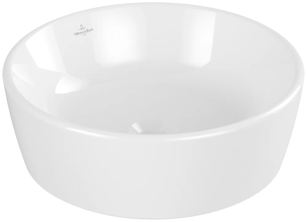 Villeroy & Boch Architectura Aufsatzwaschbecken 5A2545, 450 x 450 mm, Rund, Weiß Alpin CeramicPlus Villeroy & Boch Architectura Aufsatzwaschbecken 5A2545, 450 x 450 mm, Rund, Weiß Alpin CeramicPlus