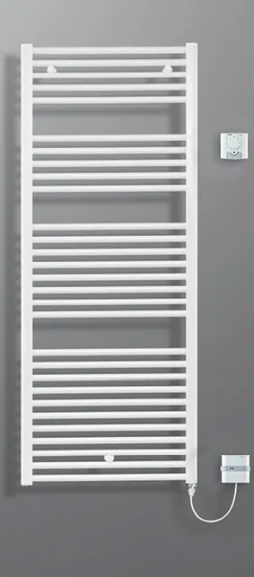 BEMM Design-Elektroheizkörper „S E“ 75 × 180,8 cm in Aluperlmetallic