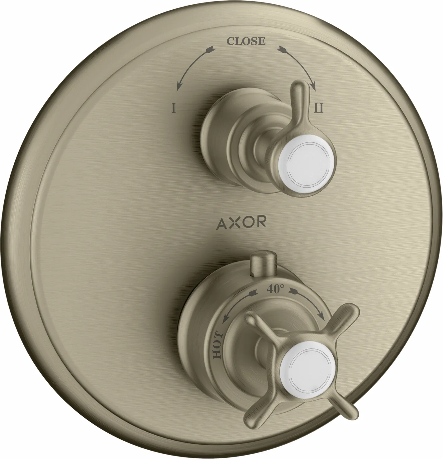 Thermostat UP Axor Montreux F-Set chrom mit Absperr-u.Umstellventil