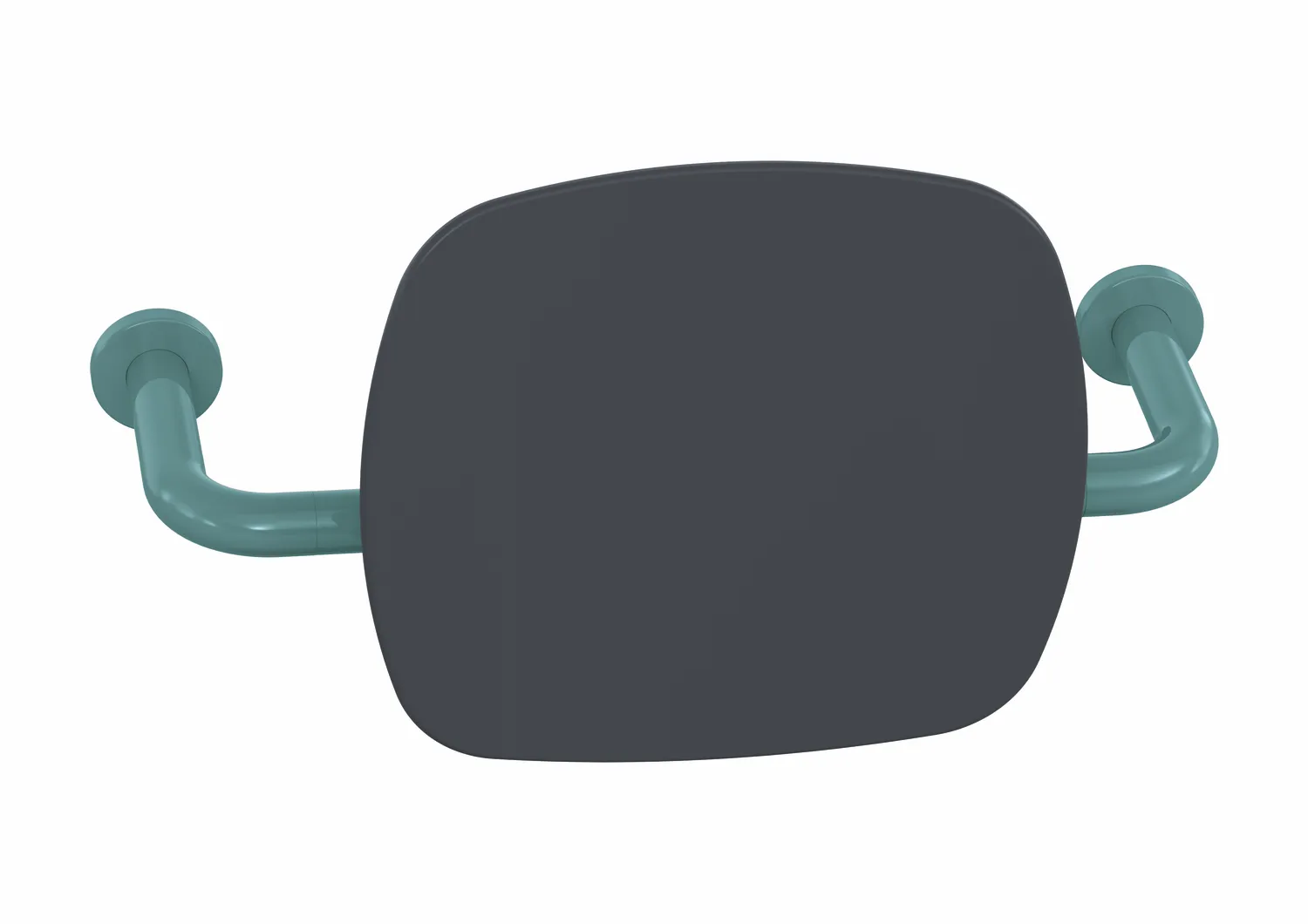 Rückenstütze BS Fb 92, WA 230mm Wandmontage reinweiß