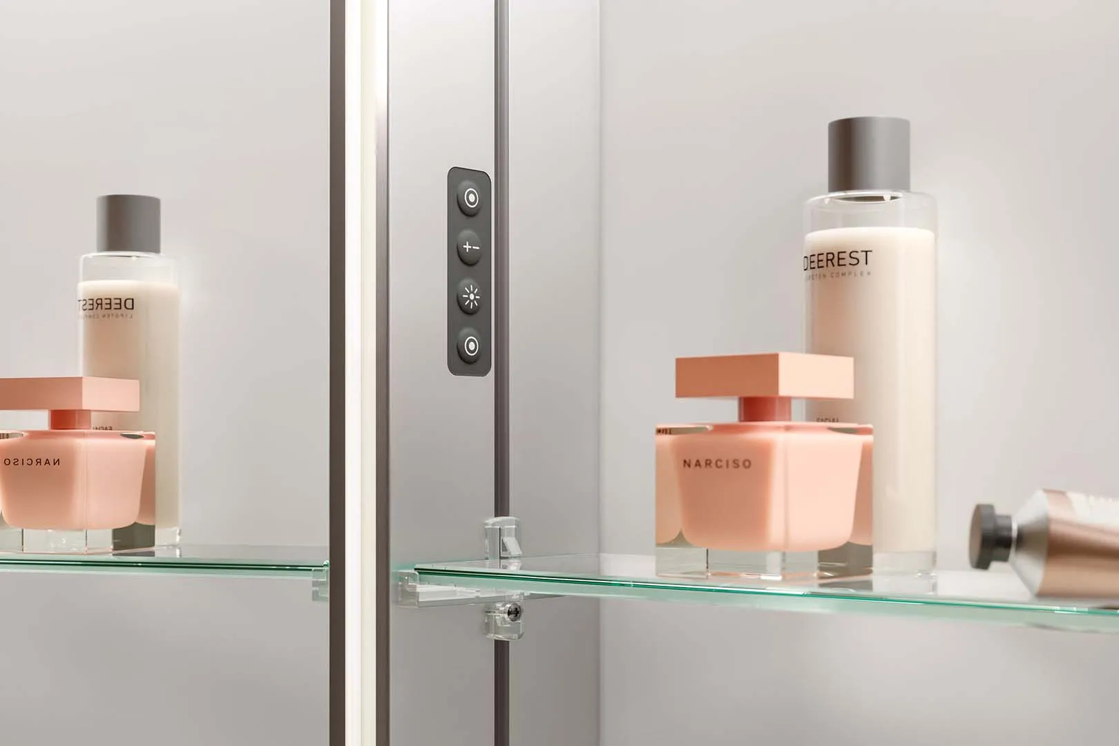 Schneider Spiegelschrank STYLE TW ALC2 140/2/TW - Weiß, Aluminiumkorpus, LED Beleuchtung Tunable White Schneider Spiegelschrank STYLE TW ALC2 140/2/TW - Weiß, Aluminiumkorpus, LED Beleuchtung Tunable White