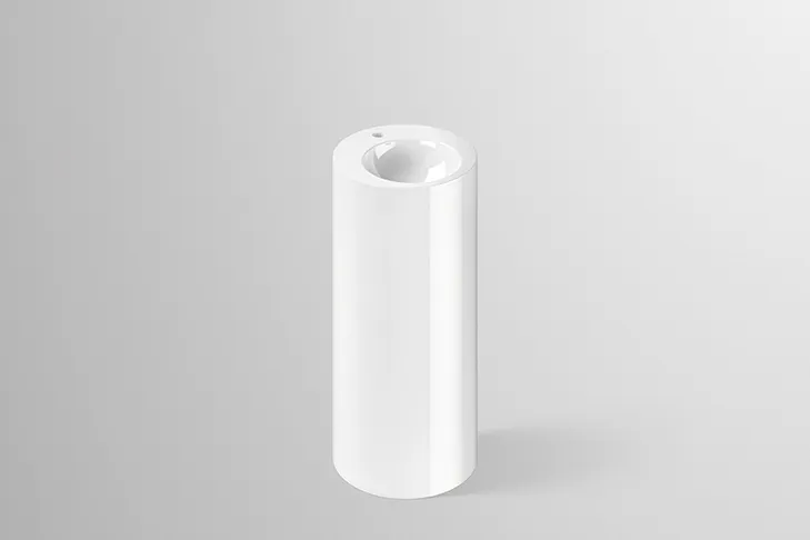 Waschbecken „K-Serie“ 900 mm, Hahnlochposition mittig in Alpinweiß, mit ProShield Waschbecken „K-Serie“ 900 mm, Hahnlochposition mittig in Alpinweiß, mit ProShield