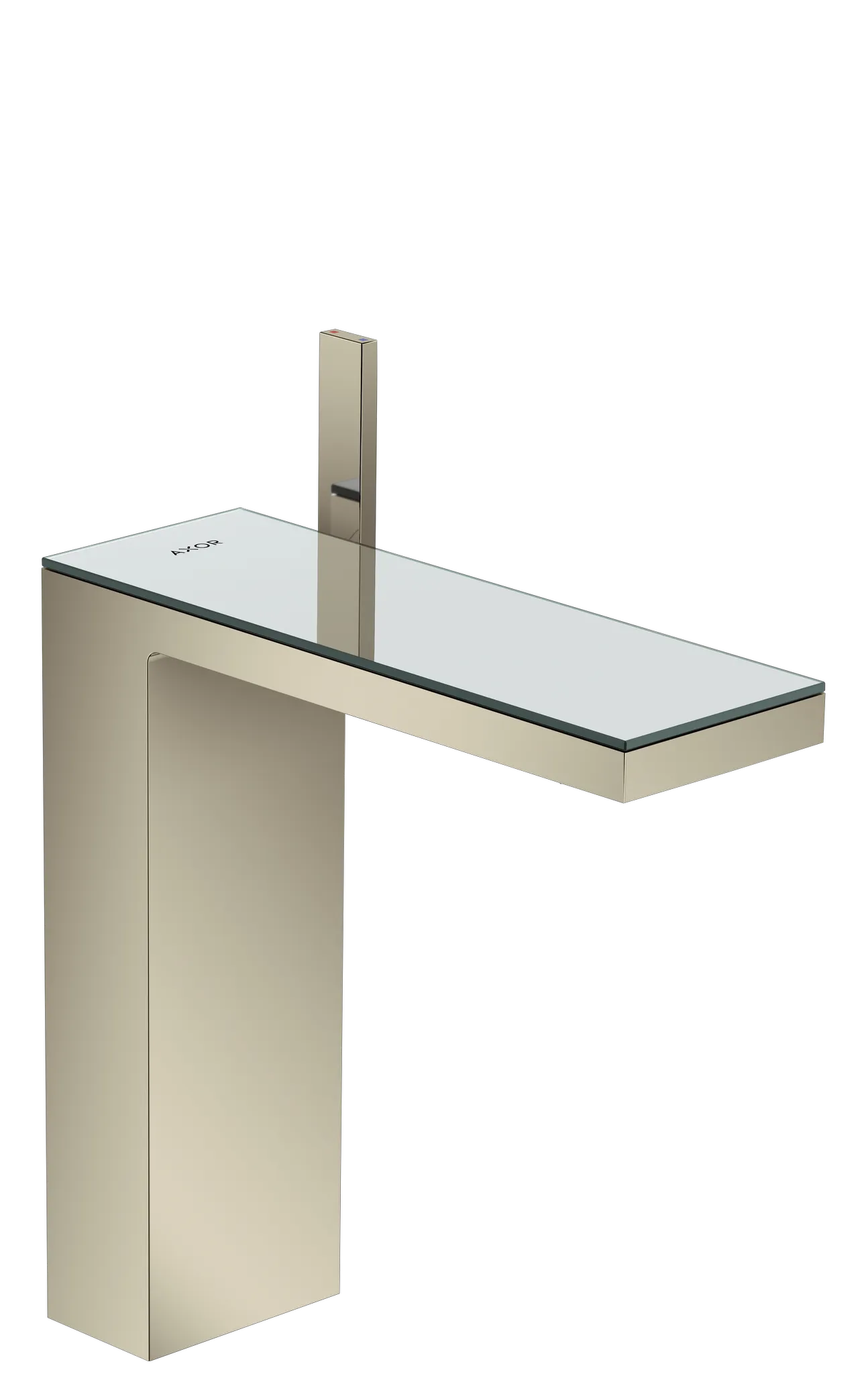 Hansgrohe AXOR MyEdition Mischer mit Platte 245 Glas, abnehmbar Hansgrohe AXOR MyEdition Mischer mit Platte 245 Glas, abnehmbar