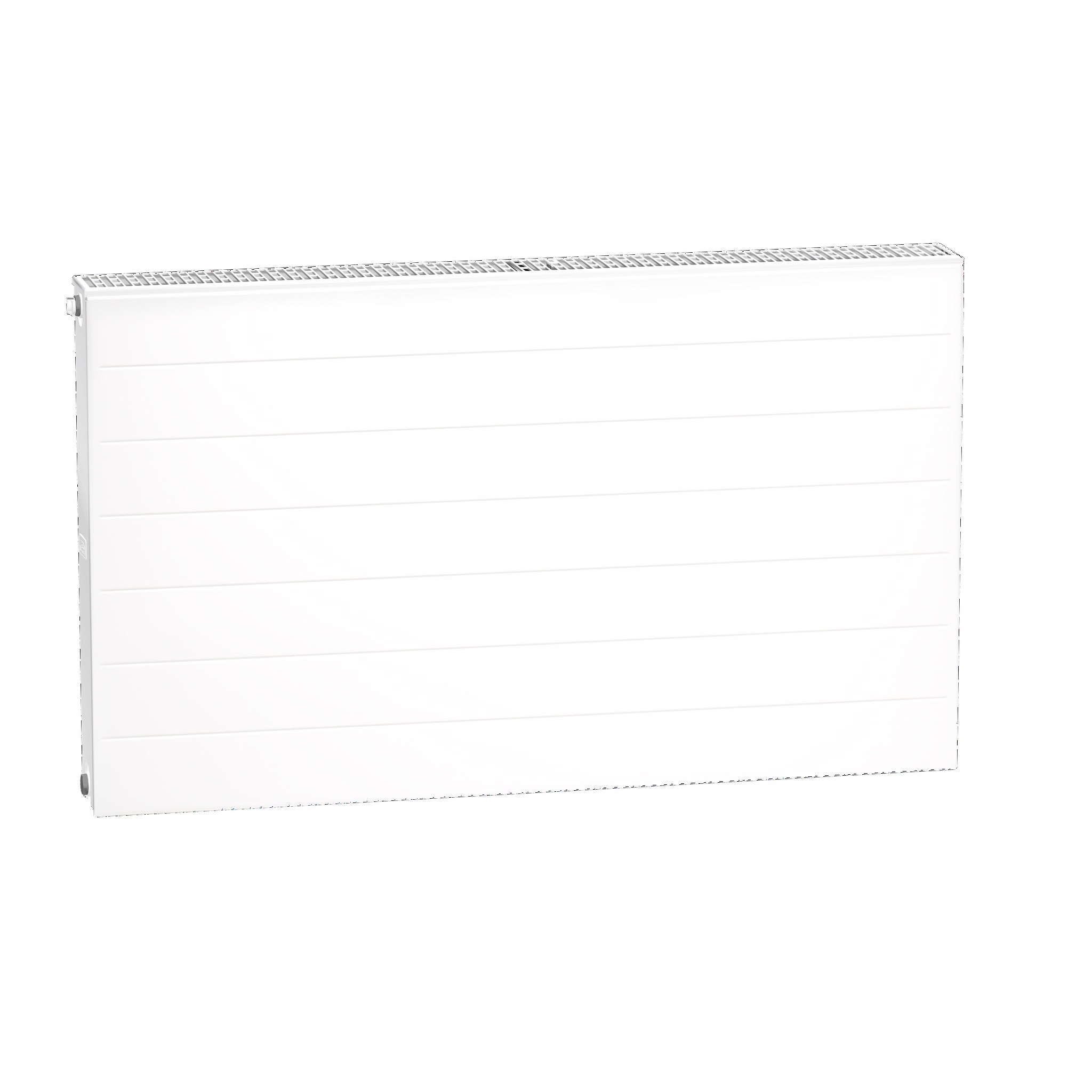 Kermi Wärmepumpen-Flachheizkörper „x-flair“ 40 × 95,4 cm in Weiß