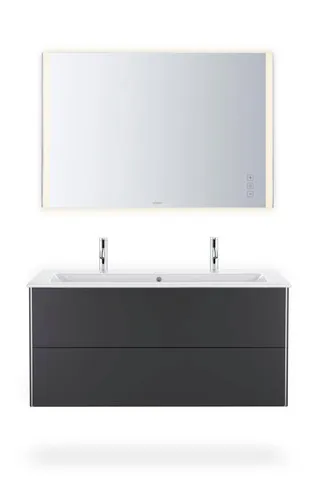 Wandwaschtisch „ME by Starck“, mit Überlauf, Hahnlochposition mittig in Weiß Hochglanz Wandwaschtisch „ME by Starck“, mit Überlauf, Hahnlochposition mittig in Weiß Hochglanz