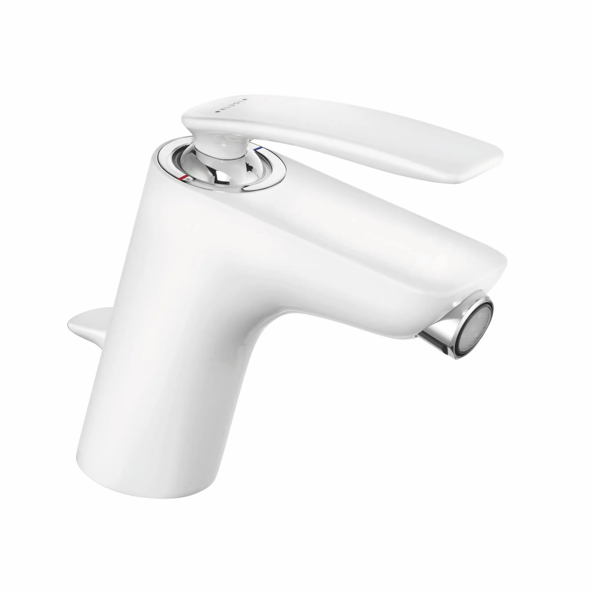 Kludi BALANCE Bidet-Einhandmischer DN 15, weiß/chrom, 7,6 l/min Durchfluss, DVGW-zugelassen Kludi BALANCE Bidet-Einhandmischer DN 15, weiß/chrom, 7,6 l/min Durchfluss, DVGW-zugelassen