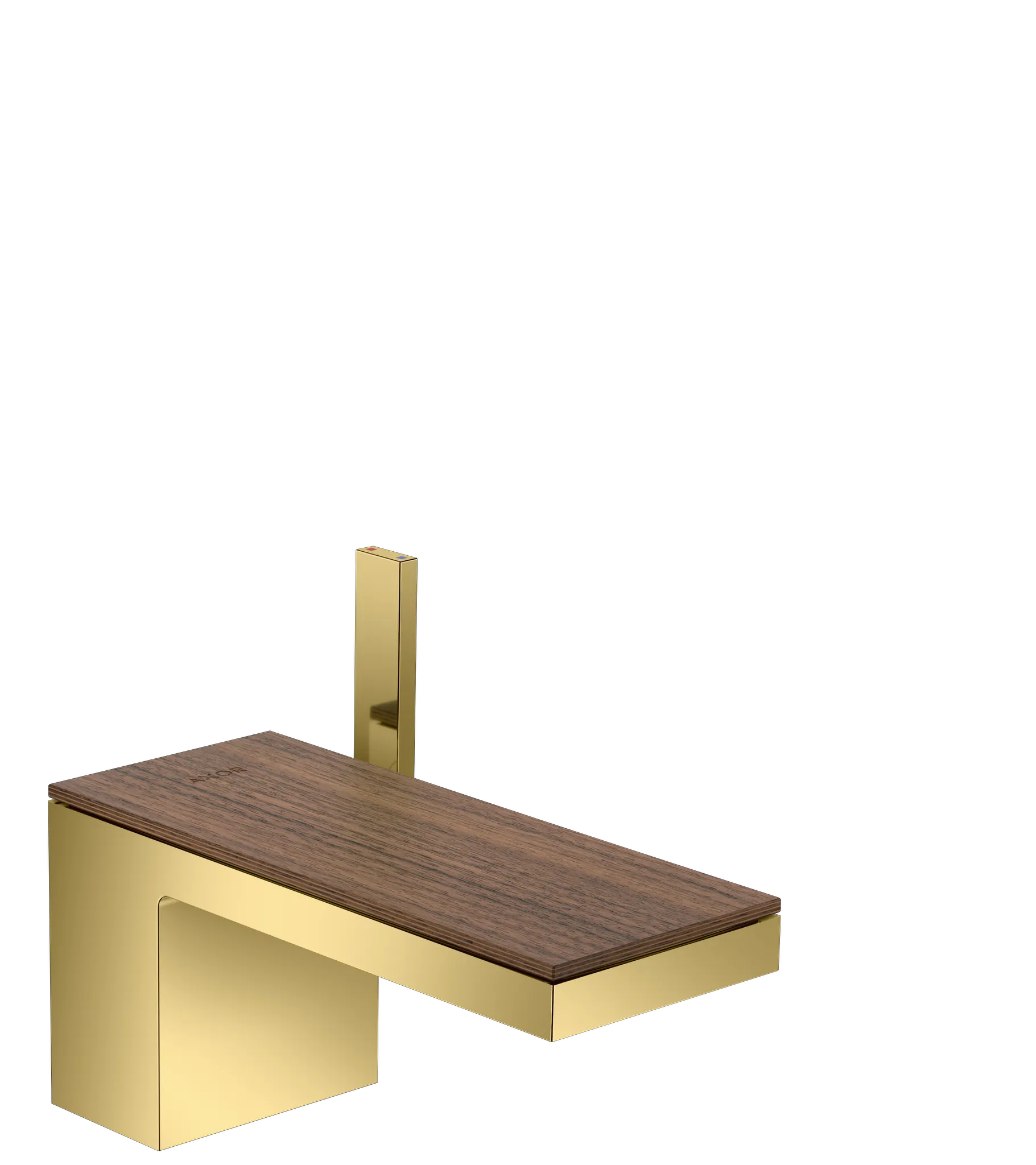 Hansgrohe AXOR MyEdition Mischer mit Platte 200 Amerikanischer Nussbaum Hansgrohe AXOR MyEdition Mischer mit Platte 200 Amerikanischer Nussbaum