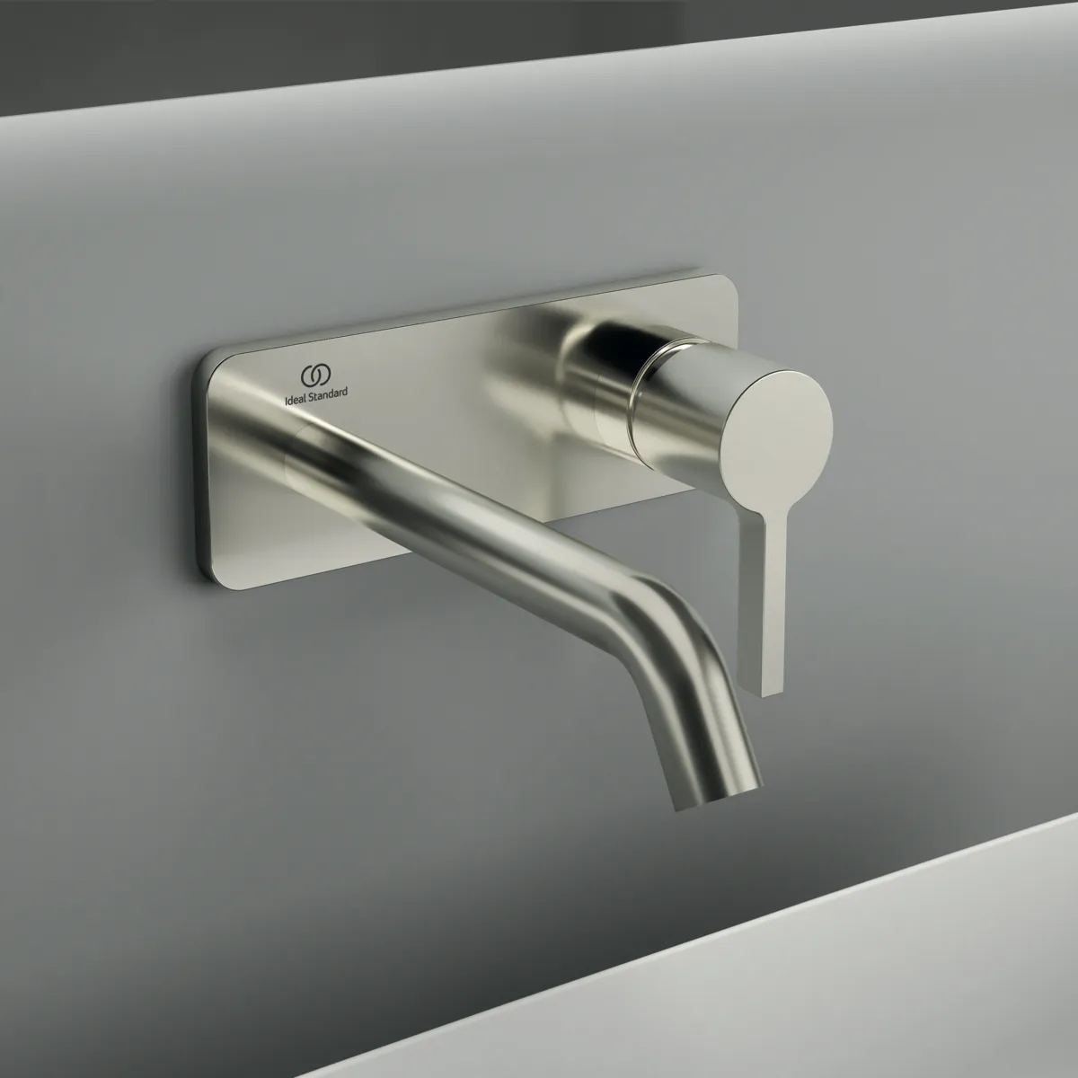Ideal Standard Wand-Waschtischarmatur Joy Arm A7380GN, Silver Storm Ideal Standard Wand-Waschtischarmatur Joy Arm A7380GN, Silver Storm