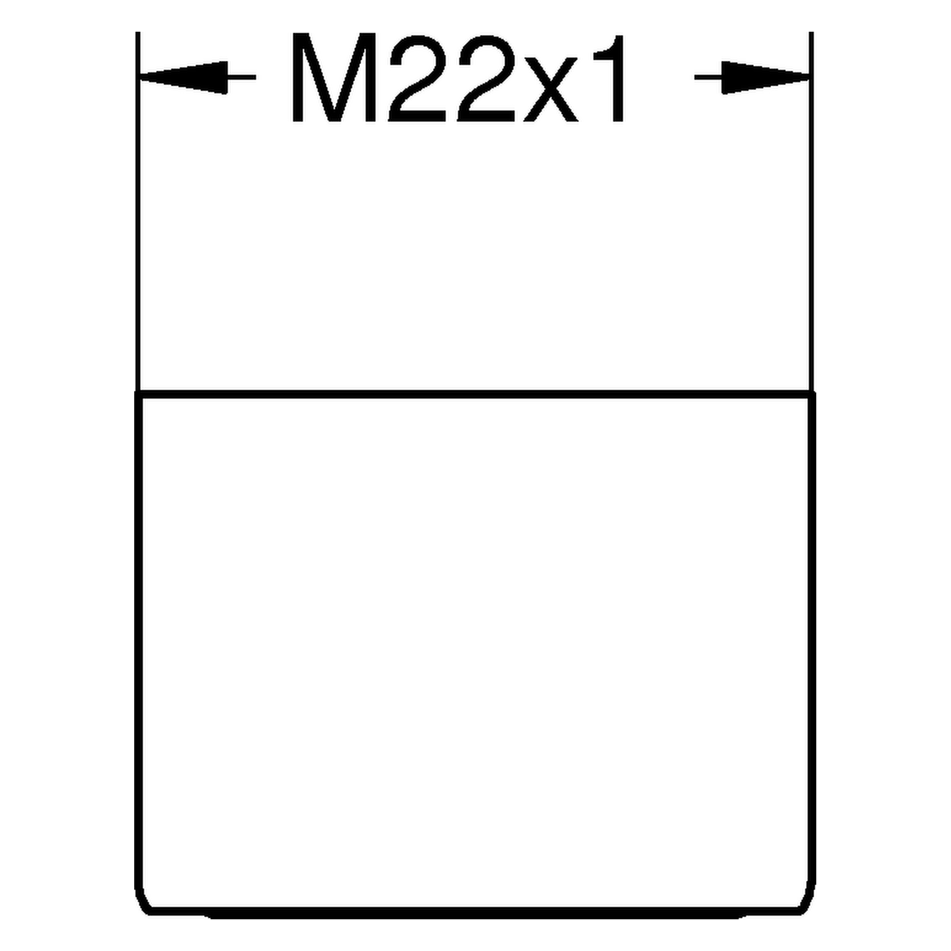 Mousseur 46895, Innengewinde, M 22 × 1, 15 l/min. bei 0,2 bar, Dual Strahlregler Blue und Minta Mono, chrom