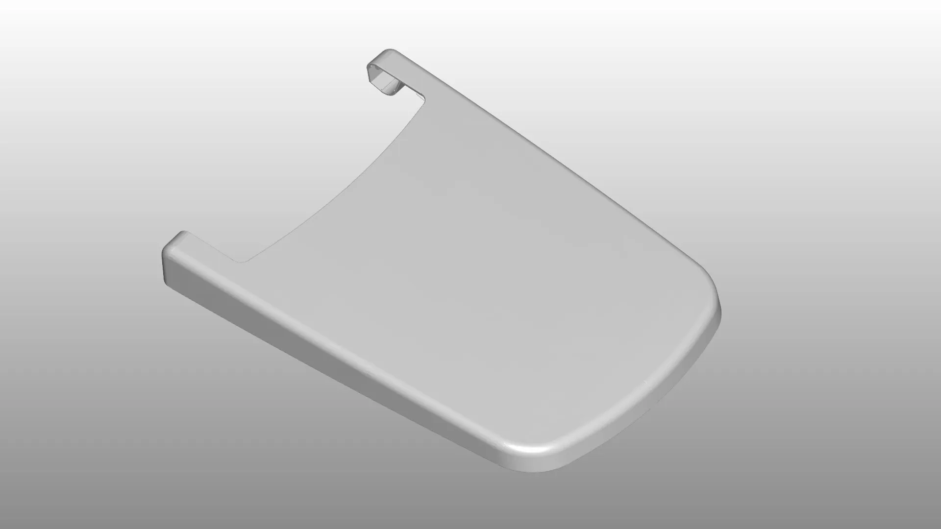 VitrA Ersatzteil V-Care Prime Sitzdeckel Thermoplast Weiß Hochglanz