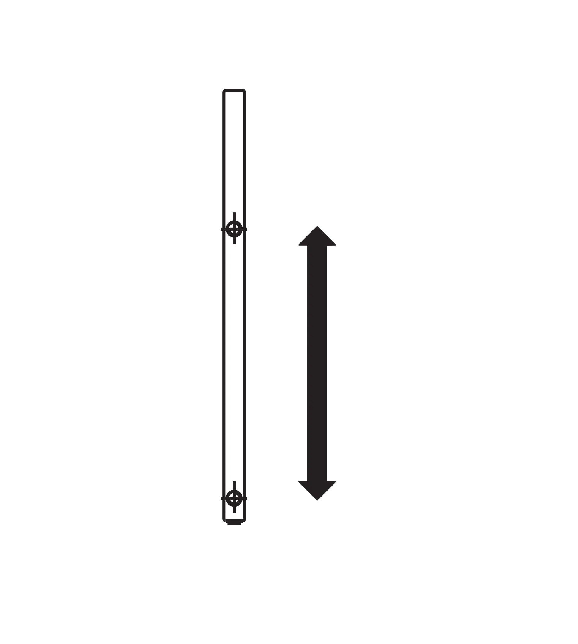 Kermi Heizkörper „Basic®-D“ 45 × 80,4 cm in Weiß