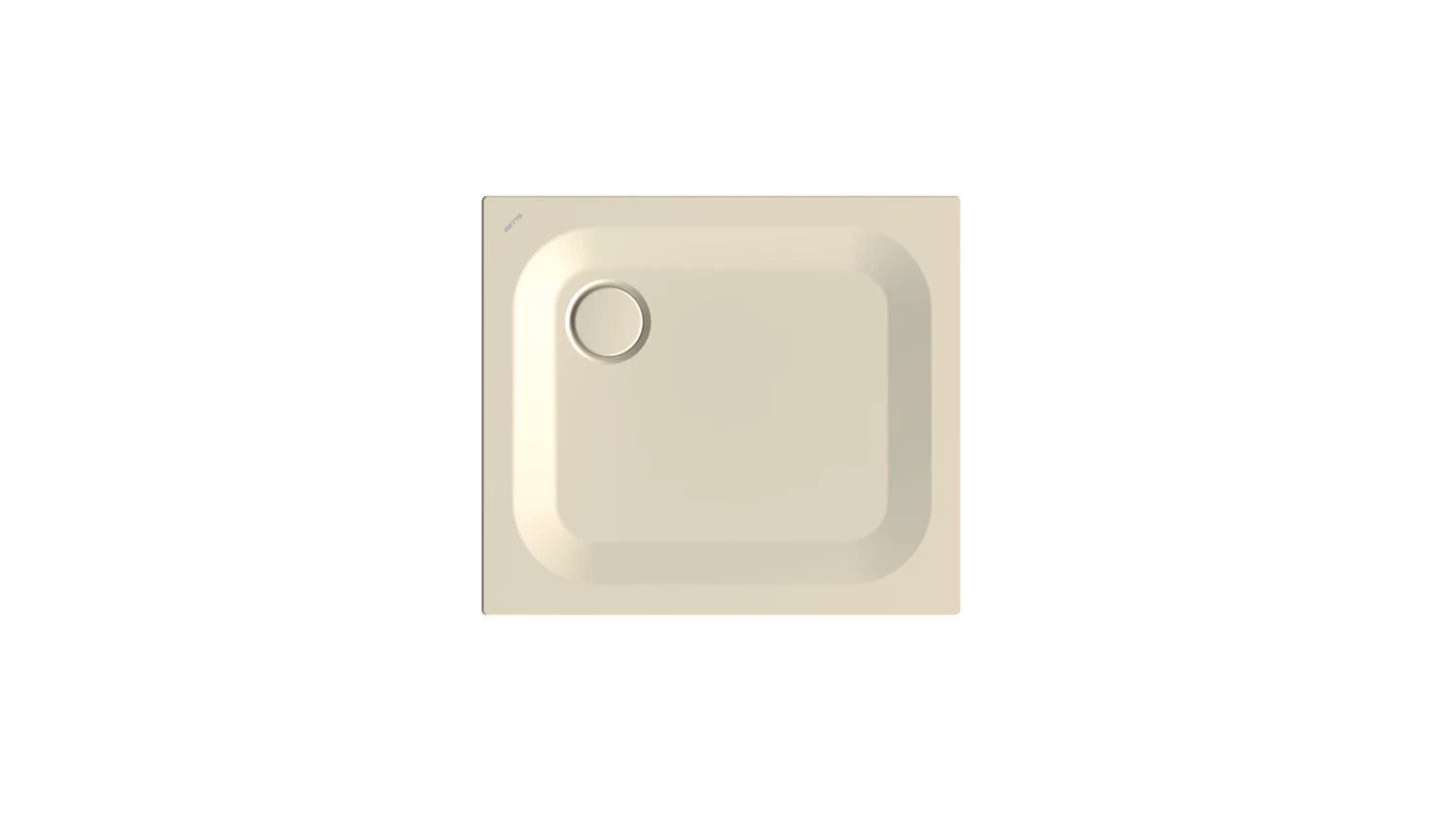 Bette rechteck Duschwanne „BetteUltra“ 800 × 700 mm ohne Oberflächenbeschichtung, ohne Oberflächenveredelung, ohne Wannenträger, in Pergamon